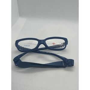 Dilli Dalli Navy Blue Kids Eyeglasses Glasses Frames intelliFlex